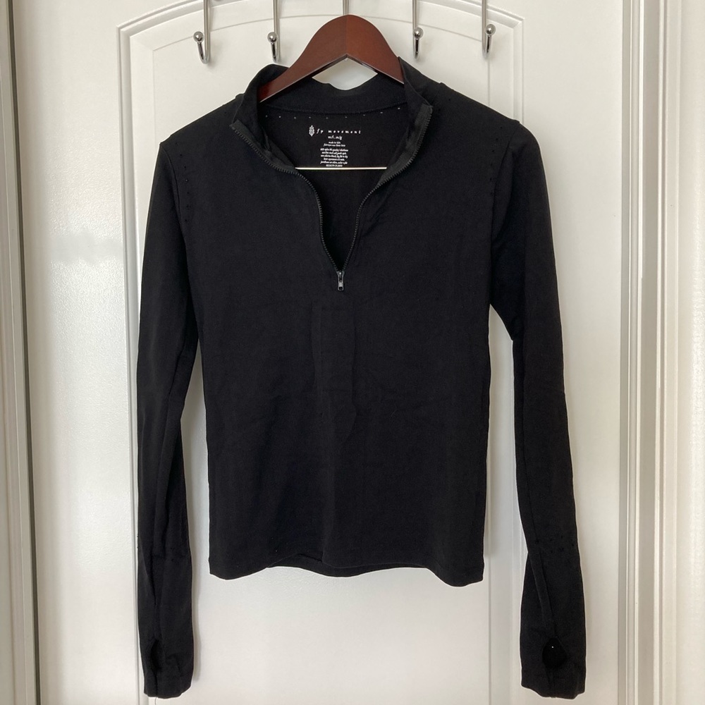 Free people fp movement half zip top size m/l